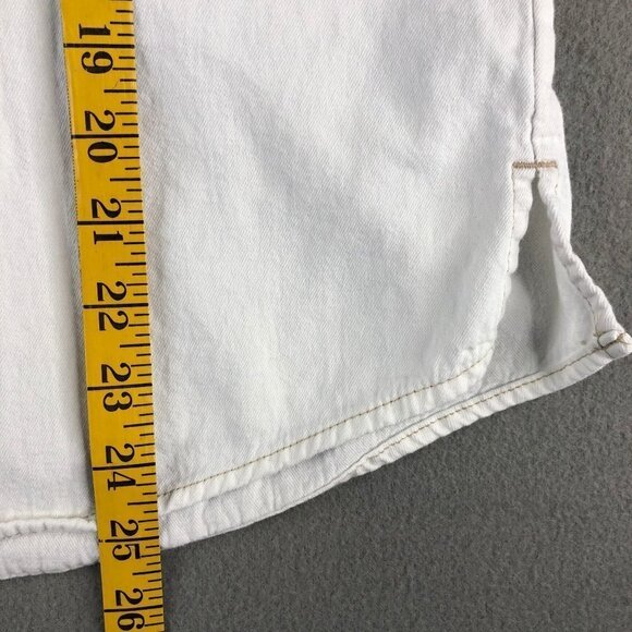 Gap Womens Small White Denim Peasant Shirt, Capsule, Minimalist - Picture 6 of 7